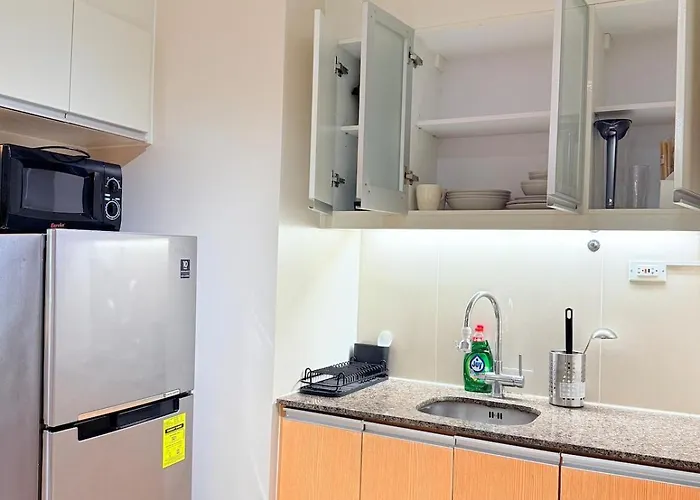 New! Rustic Cozy 350mbps Skyline Bgc Uptown Backhome3 Apartment